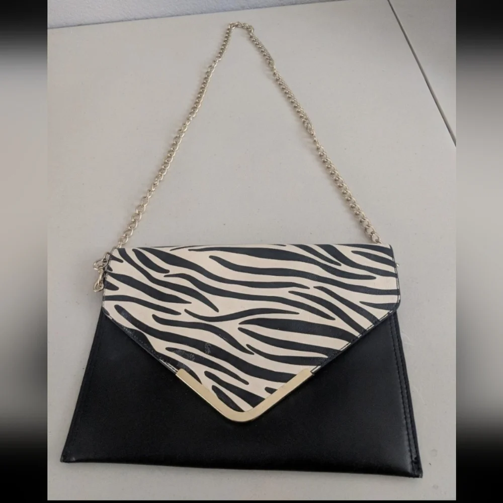Vintage Rare Retro Fashion Crossbody Purse Bag Clutch Animal Print Trendy Gift